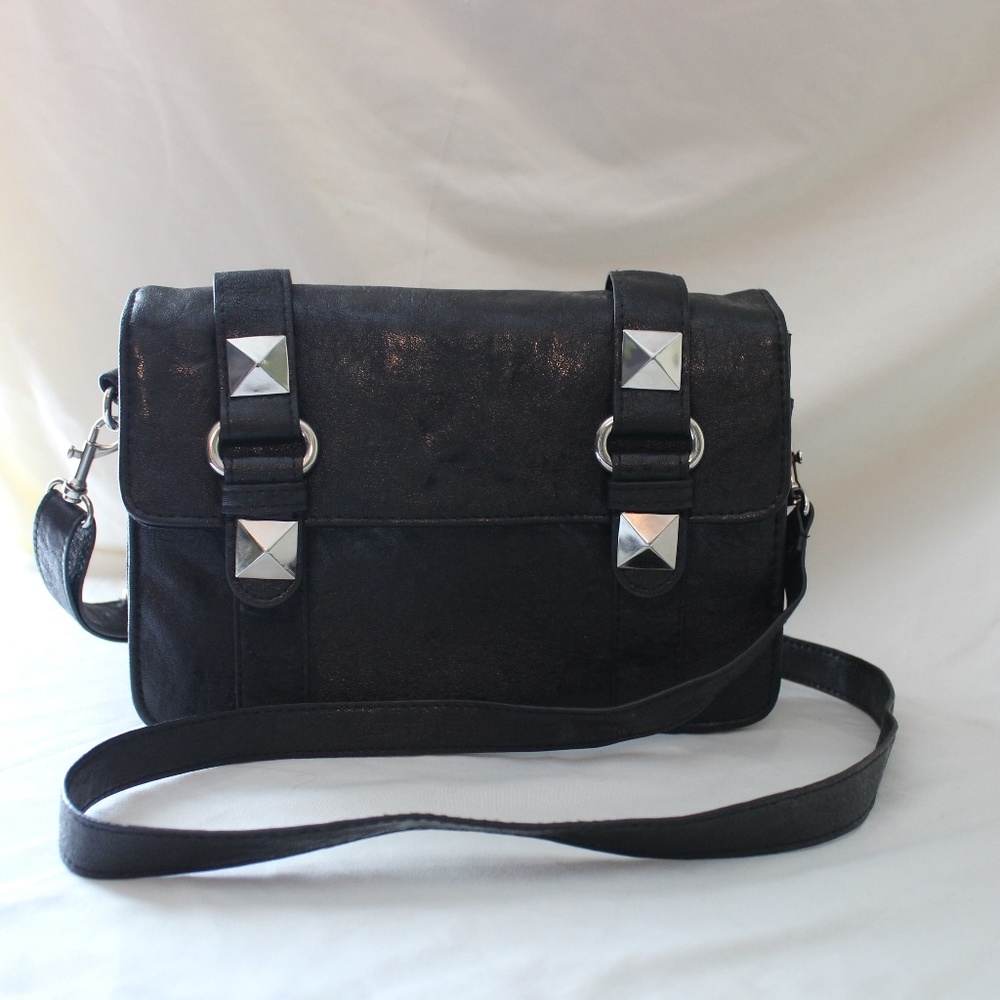 Black Studded Purse